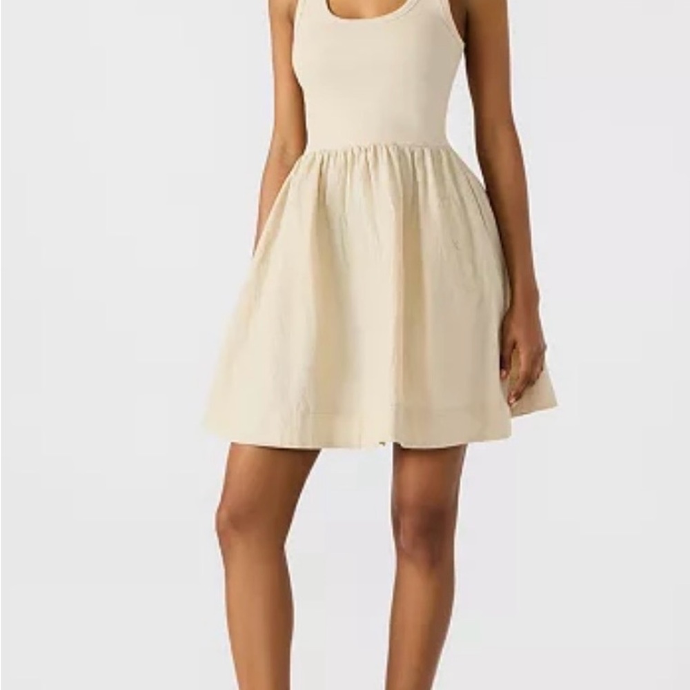 Steve Madden Cream A-Line Dress